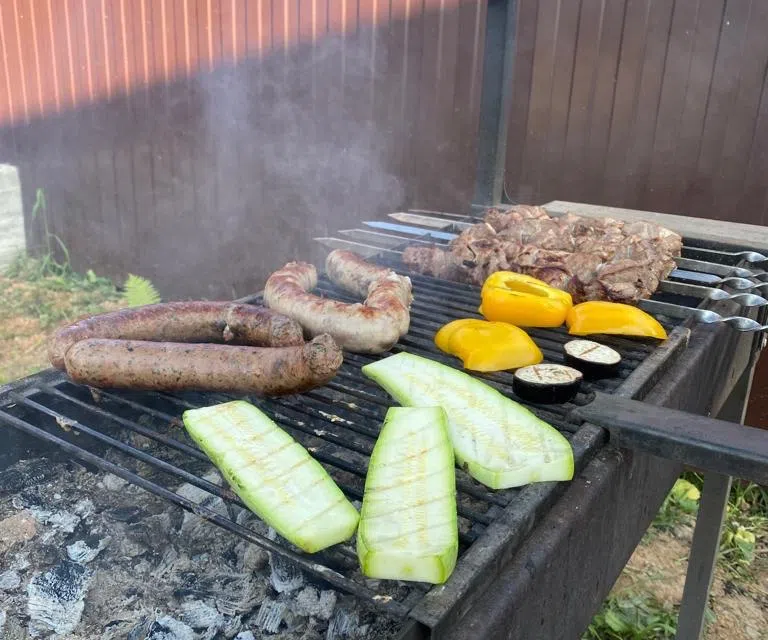 Дом с баней и чаном
