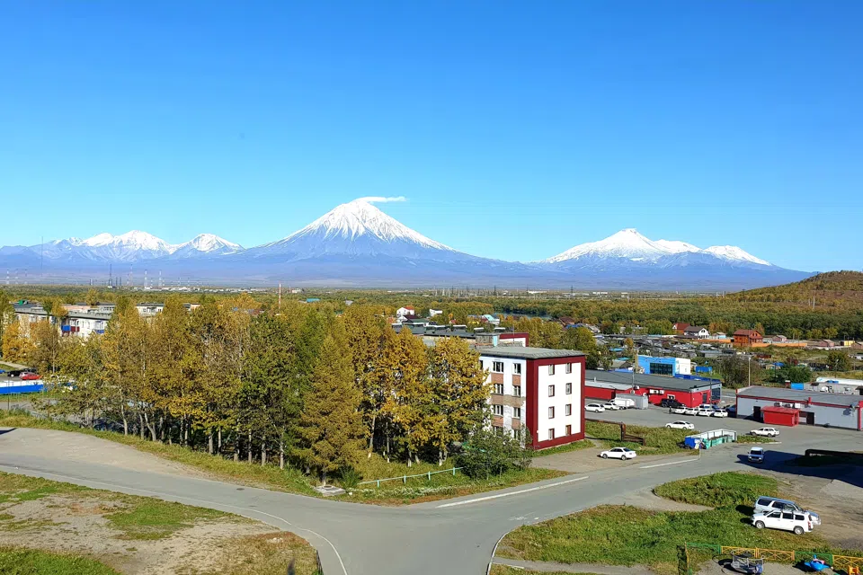 Квартира с видом на вулканы