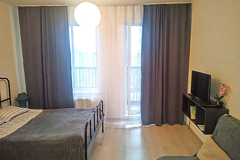 Квартира-студия, 2 кровати 25м2