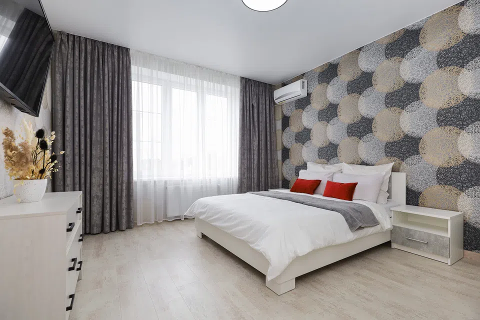BalticRealty 1-кк квартира с кроватью и кухней-гостиной 