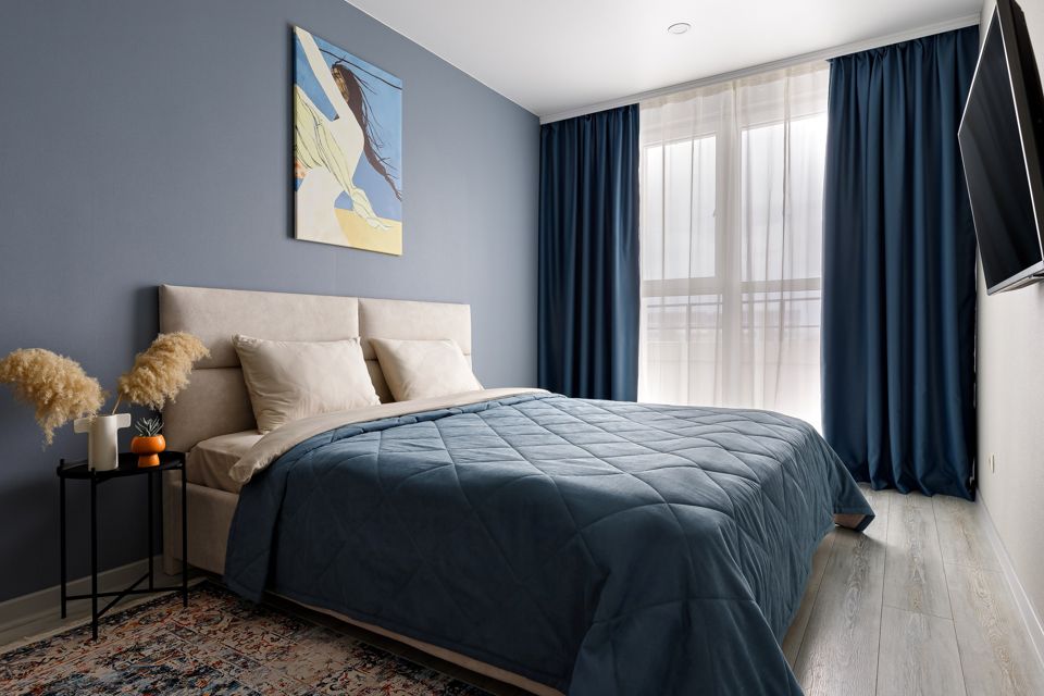 Стильная двухкомнатная квартира в ЖК Большой