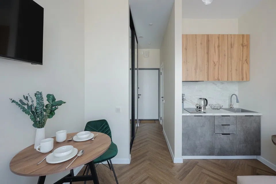 Студия на 6 этаже в ЖК Nice Loft