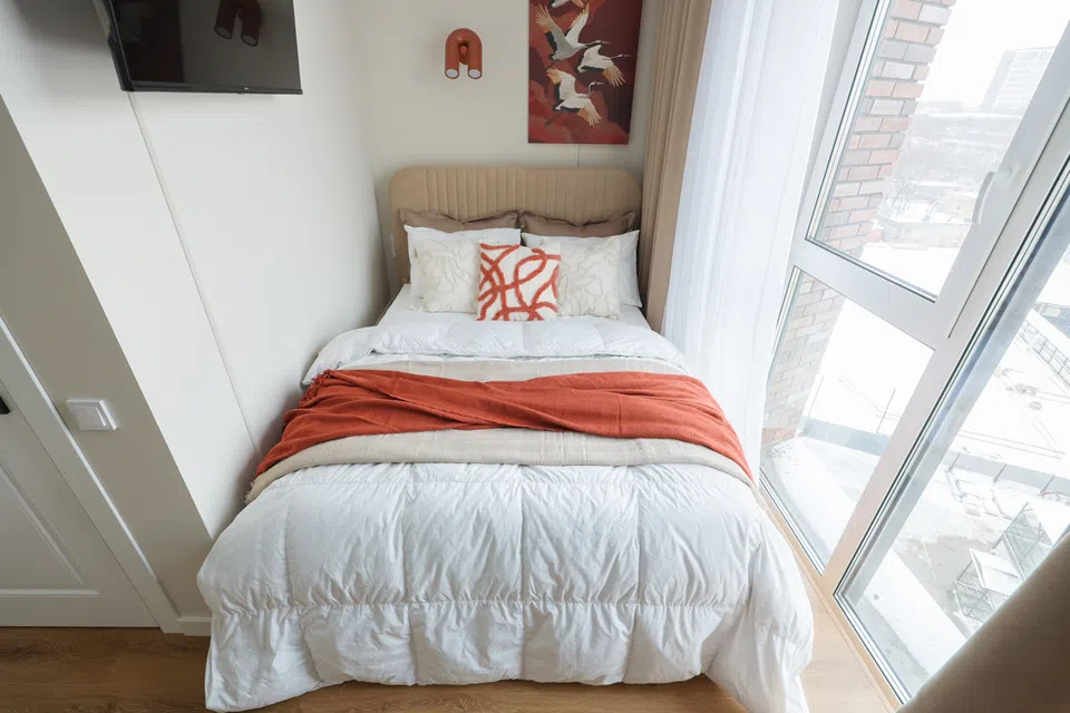 Дизайнерская квартира на 7 этаже в ЖК Nice Loft