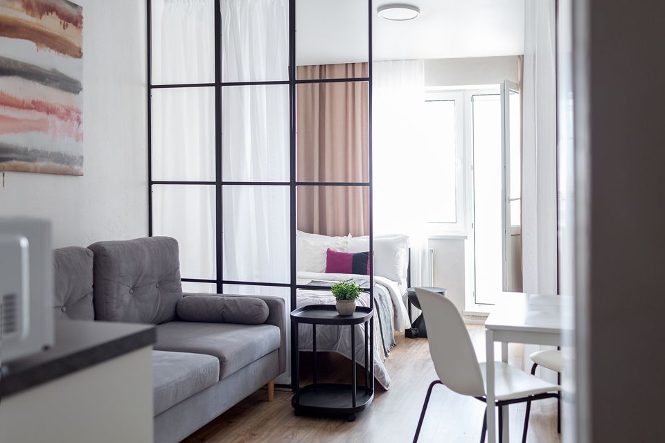 Стильная студия на ул. Потребкооперации