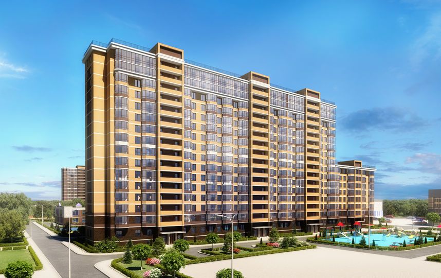 Студия загородная в новом жилом комплексе