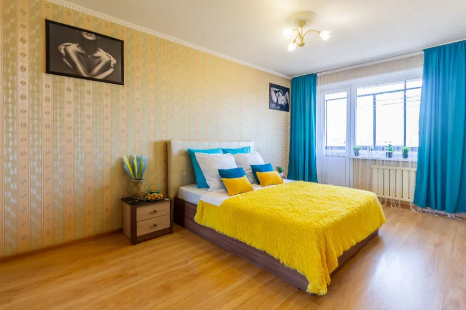 1 комнатная. квартира, 35 кв м, 1 кровать