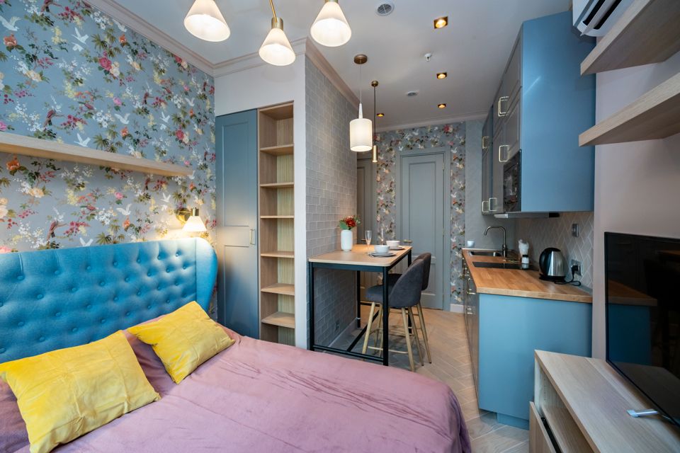 Дизайнерская студия в ЖК Play у метро Тульская