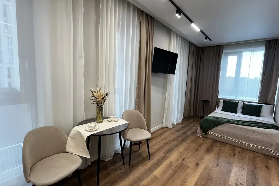Стильная студия на 6 этаже в ЖК Nice Loft