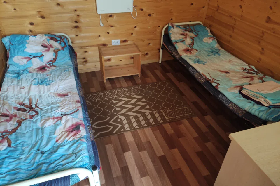 Уютные домики на 2 спальных места с видом на реку Псекупс