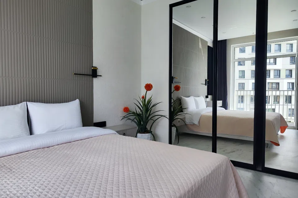 2-к. квартира, 52 м, 3 кровати