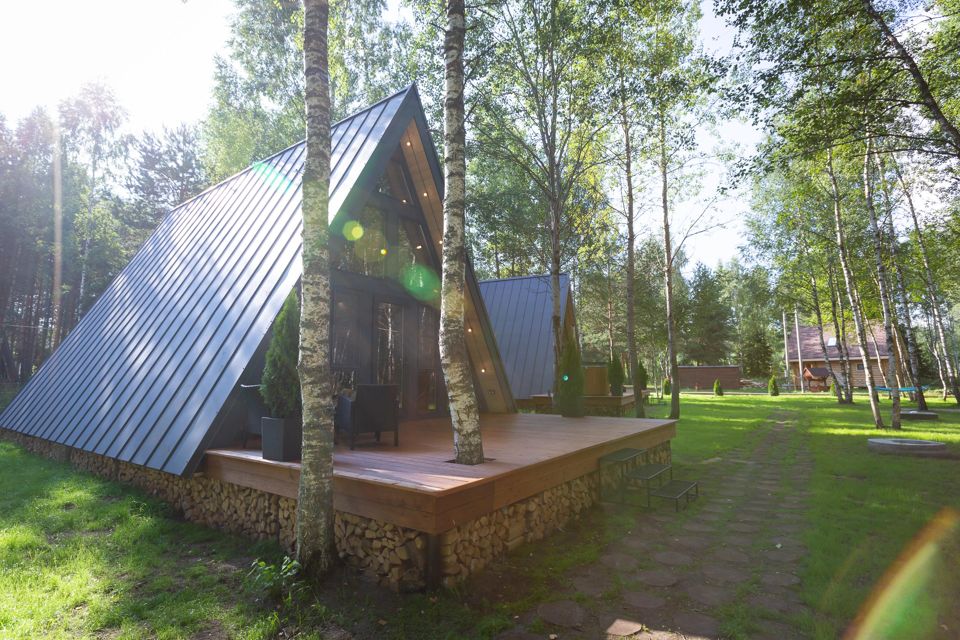 A-Frame 2 с купелью
