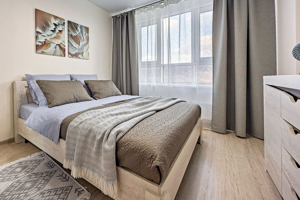 Видовая евро-однушка у реки в географическом центре города