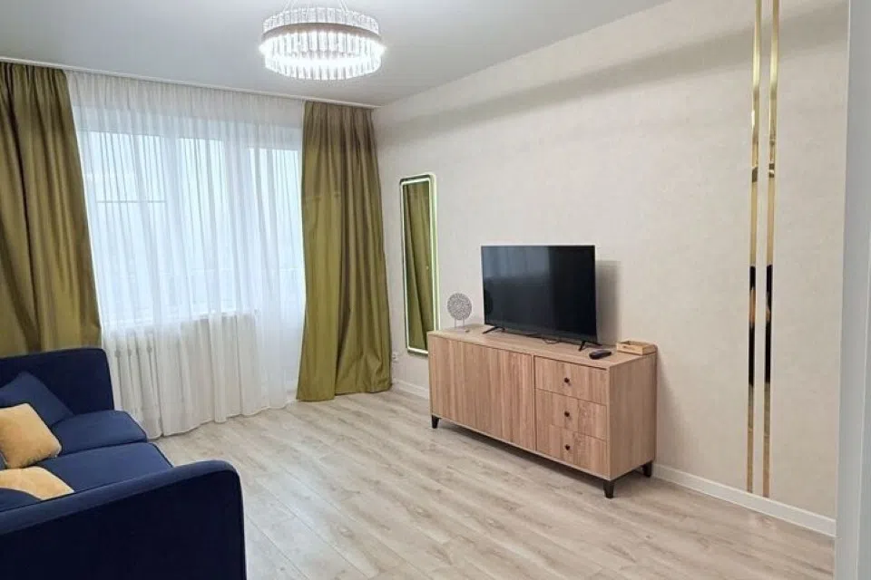 Квартира однокомнатная с дизайнeрcким рeмонтoм