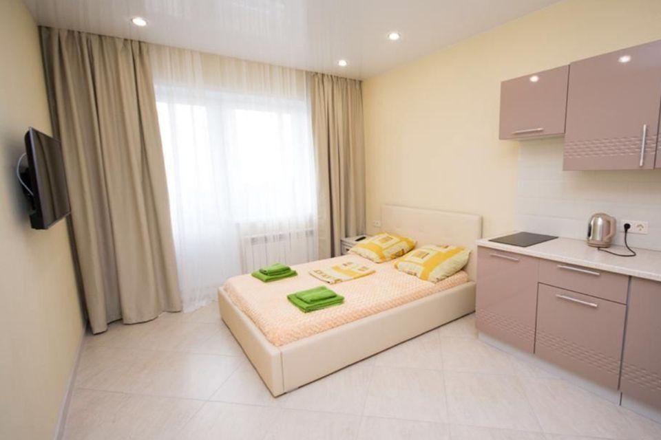 Просторная студия с красивым ремонтом в новом ЖК Зеленстрой