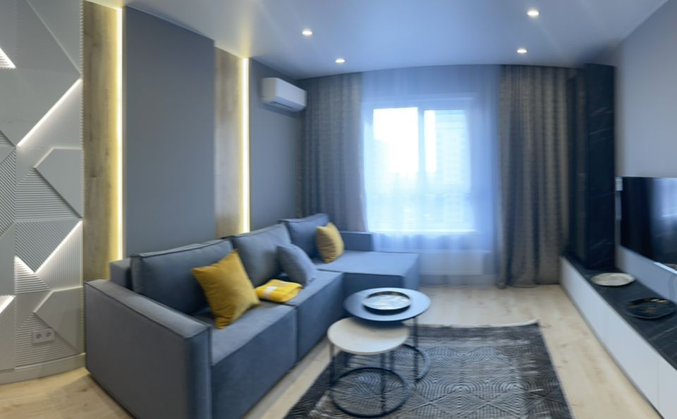 Новая квартира в новом доме в хорошем районе