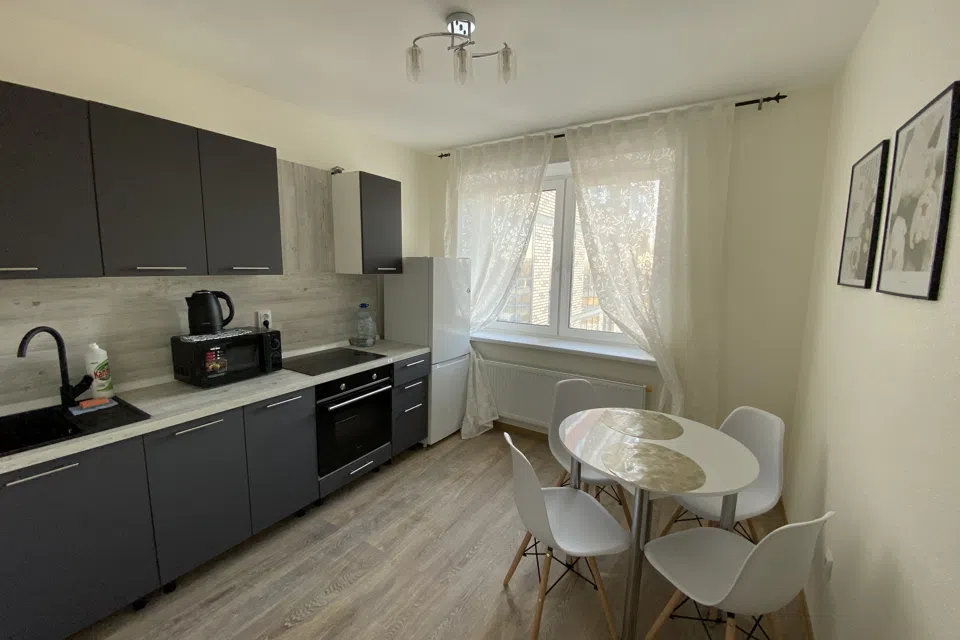 1-к. квартира, 33 кв. м, 2 кровати