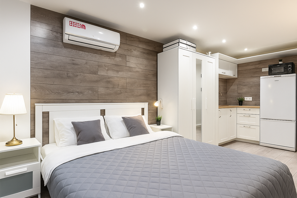 Комфортная студия для 2-х 