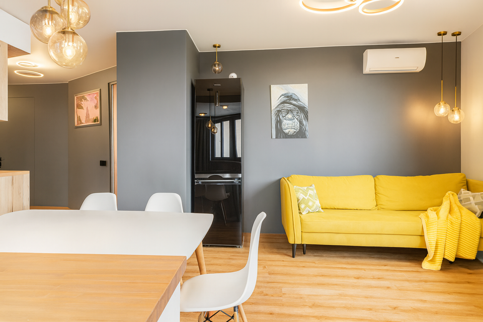  Светлая 2-комнатная квартира с панорамным видом