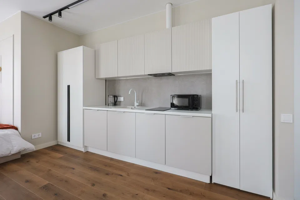 Стильная студия на 12 этаже в ЖК Nice Loft