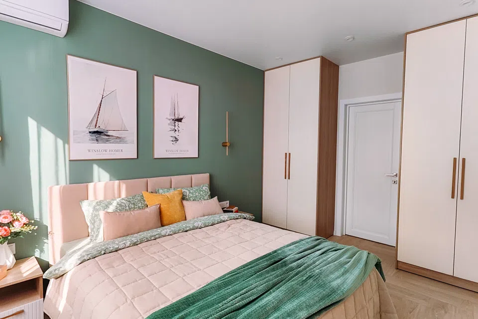2-к. квартира, 64 кв.м, 3 кровати