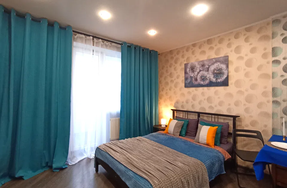 Loft Studio Cветлая студия 30 кв.м с застекленной лоджией