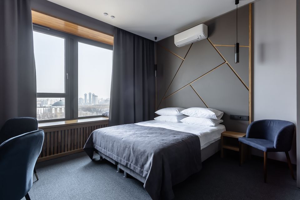 Апартамент студия Делюкс  с панорамным видом на Парк Победы