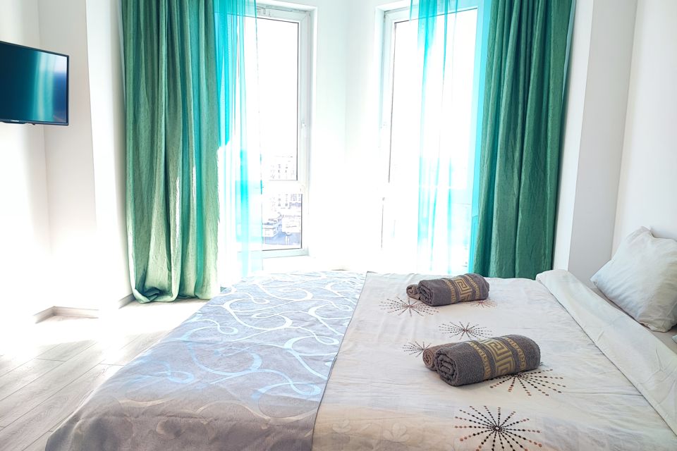 Уютная квартира с видом на город 