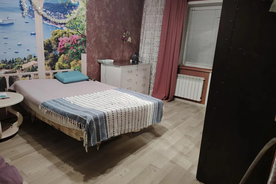 Уютная квартира  с атмосферным видом из окна