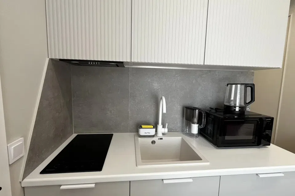 Уютная студия на 12 этаже в ЖК Nice Loft