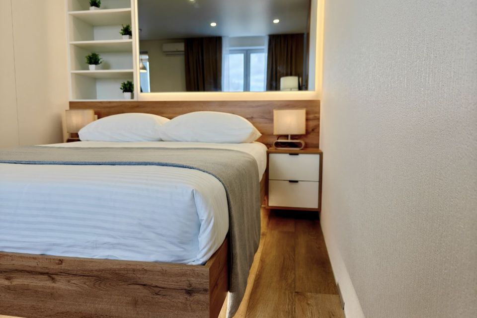 Квартира с невероятным видом на Волгу и Президентский мост