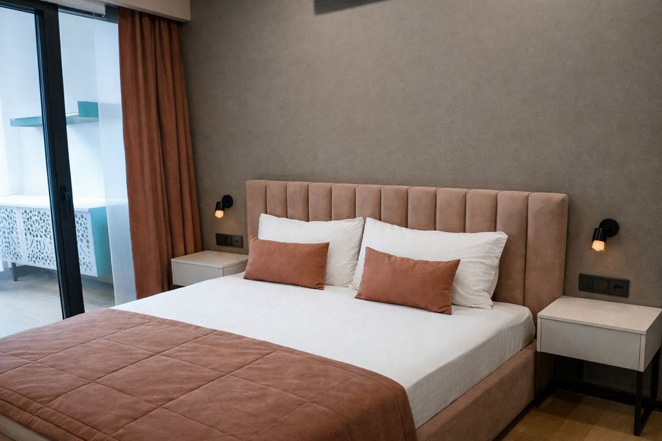 Современная дизайнерская студия в 600 метрах от моря