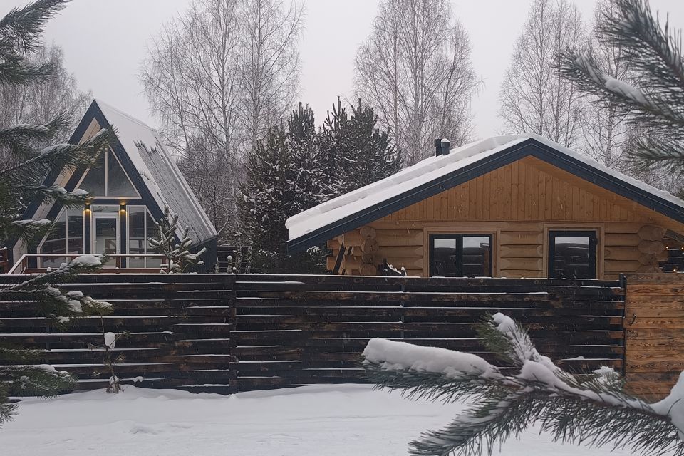 А-фрейм в лесу- в гармонии с природой