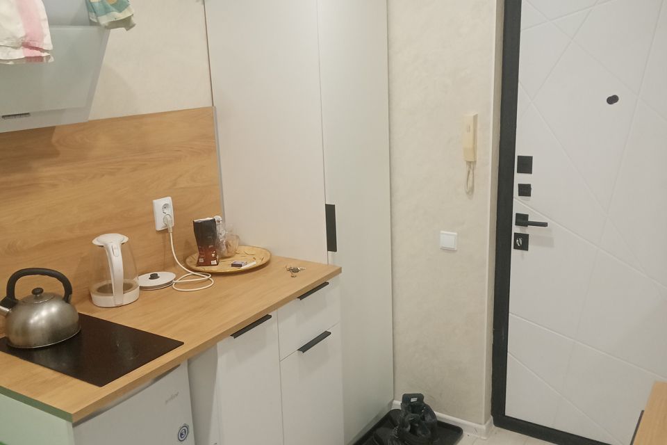 Студия с видом во двор.