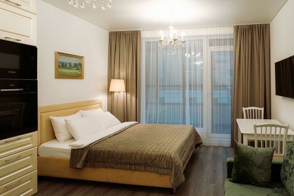 Студия в ЖК Amber Club - уединение в 15 мин от центра