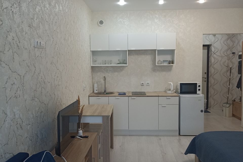 Уютная студия ,чисто и комфортно.