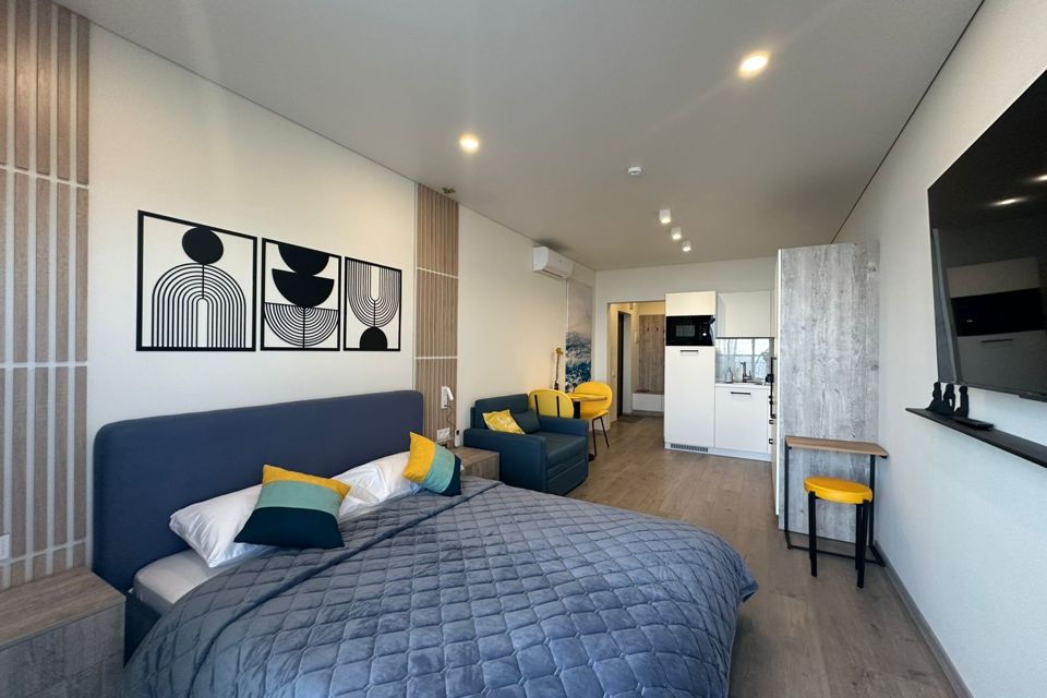 Дизайнерская студия LS-SUNNY DAYS вид на море с 11 этажа