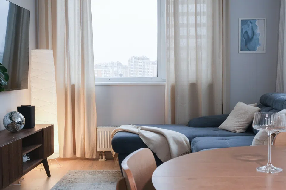Трехкомнатная квартира в отеле Hampton by Hilton на Таганке 