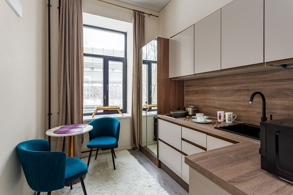 Студия-лофт в историческом здании возле метро