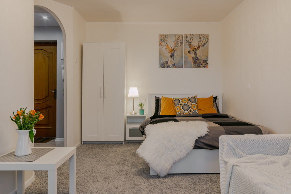 Уютная квартира с видом на Волгу. Набережная.