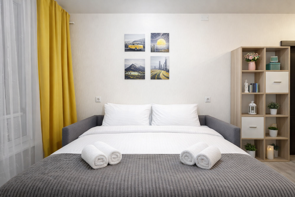 Уютная студия около аэропорта, Стригино и пляжа Оки
