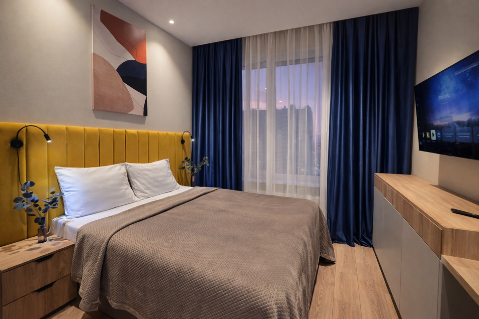 Просторный апартамент в новом апарт-отеле Ладожский авенир