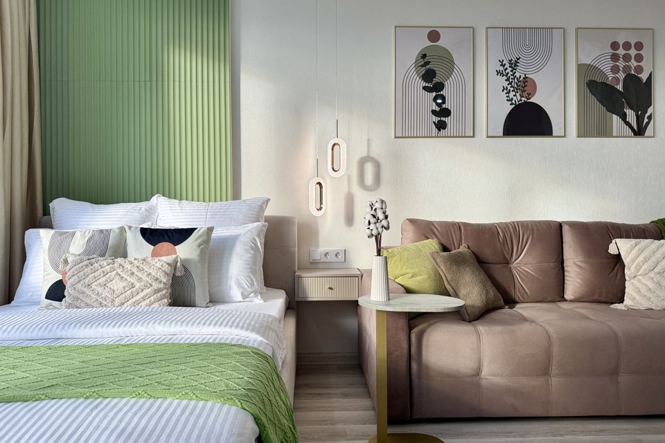 Видовая квартира с дизайнерским ремонтом 