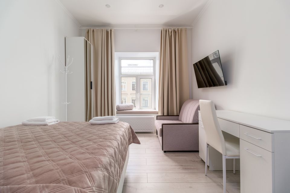 Уютные 2х комнатные апартаменты с видом на Лермонтовский пр.