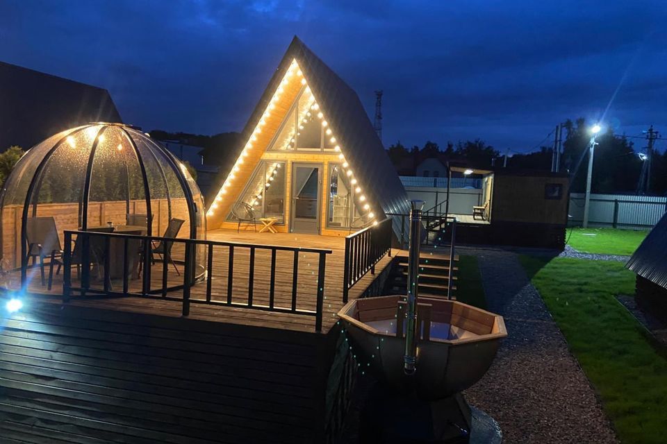 Дом с видом на лес и банным чаном