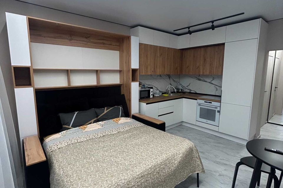 Студия с панорамным видом на горы 