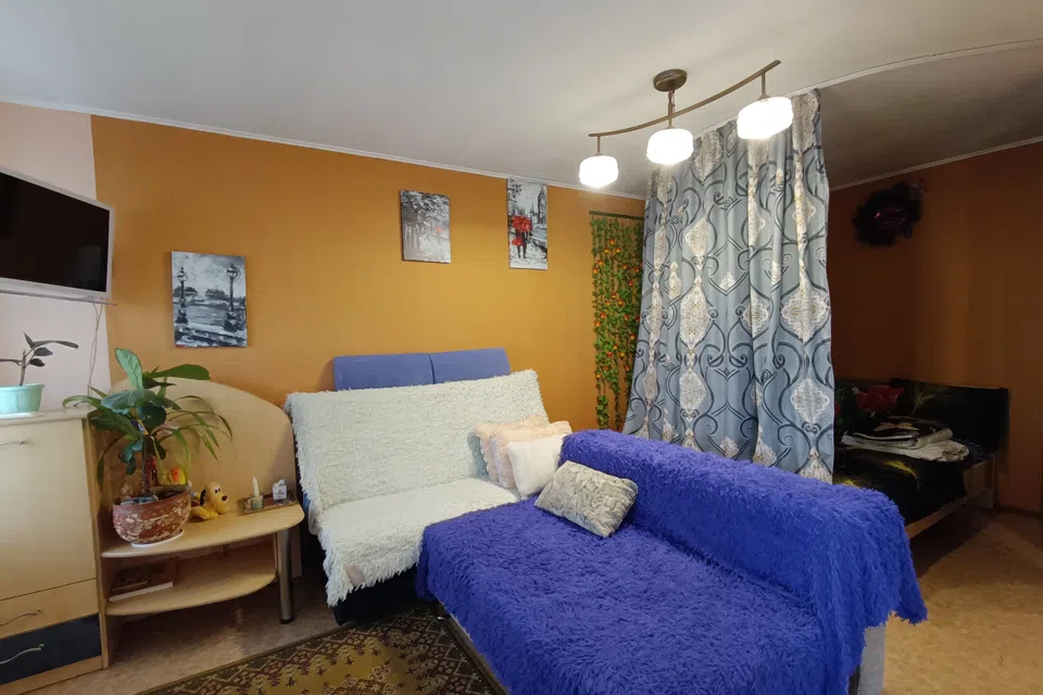 Квартира-студия, 31м2, две кровати
