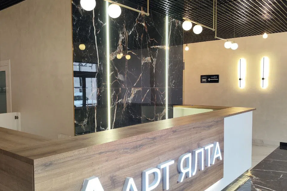 Стильный апартамент, центр Ялты, в новом жк Арт-Ялта,паркинг