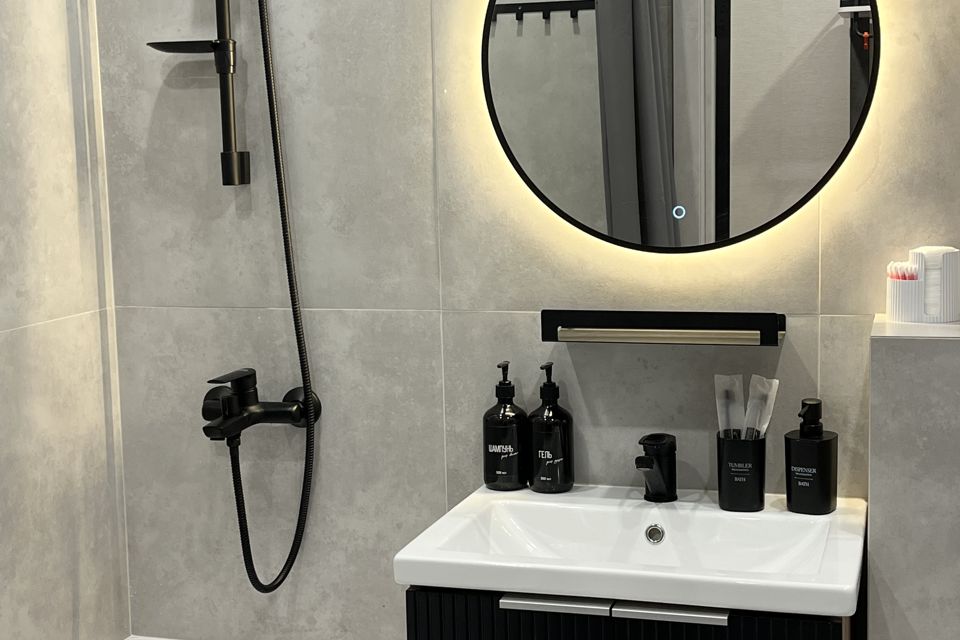 Стильная студия с удобным расположением