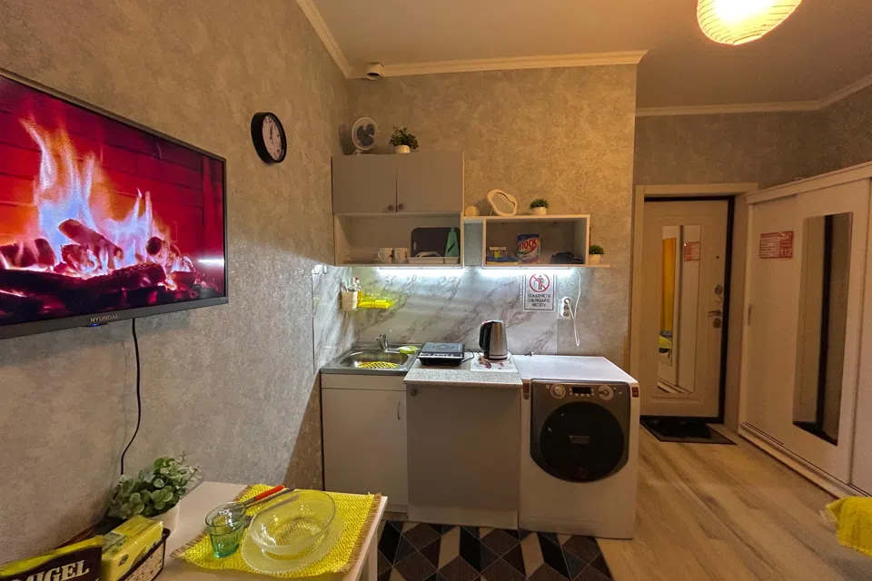 Уютная студия рядом с лесом 