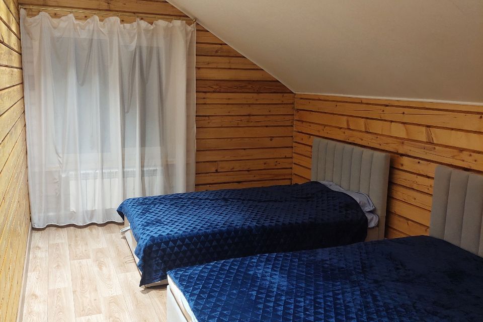 Дом-баня в деревне 